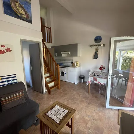 Villa Charmante 3p, Clim, Piscine, Tennis, à 200m Plage, Saint-cyprien - Fr-1-106-58 *